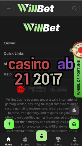 Casino AB 21 2017 - Age-Restricted Casinos-casinoorder.vip